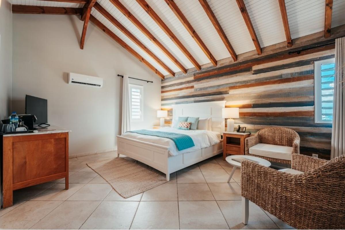 Hotel pied dans l'eau martinique BAMBOU  - chambre bis infini